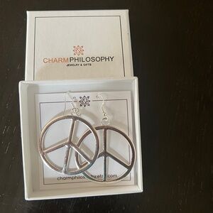 Peace Sign Earrings